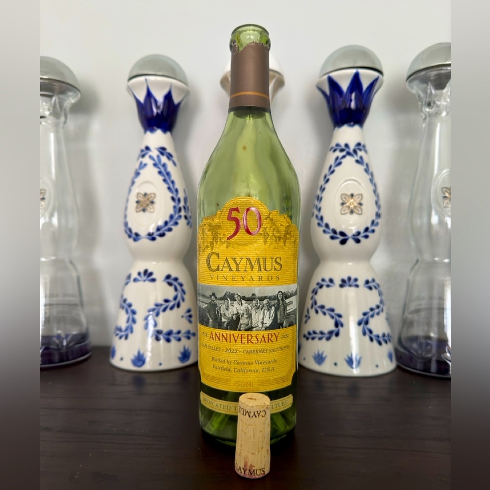 Caymus Vineyards 2020 ‘50th Anniversary’ 2020 EMPTY bottle 750ml Rare